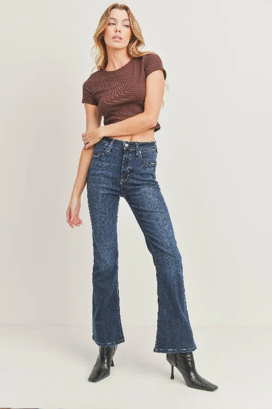 Fantastic Deals High Rise Petite Classic Flare