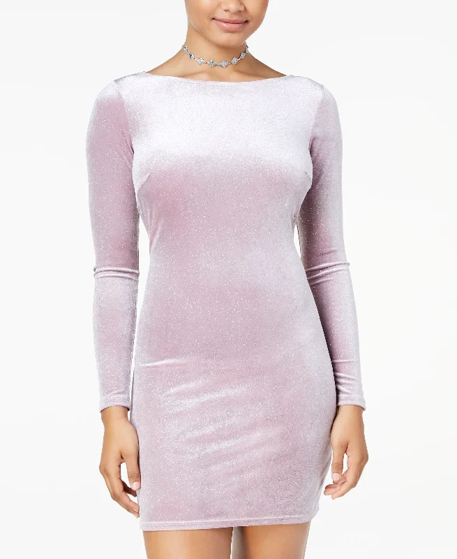 Price Meltdown Jump Juniors Velvet Bodycon Dress