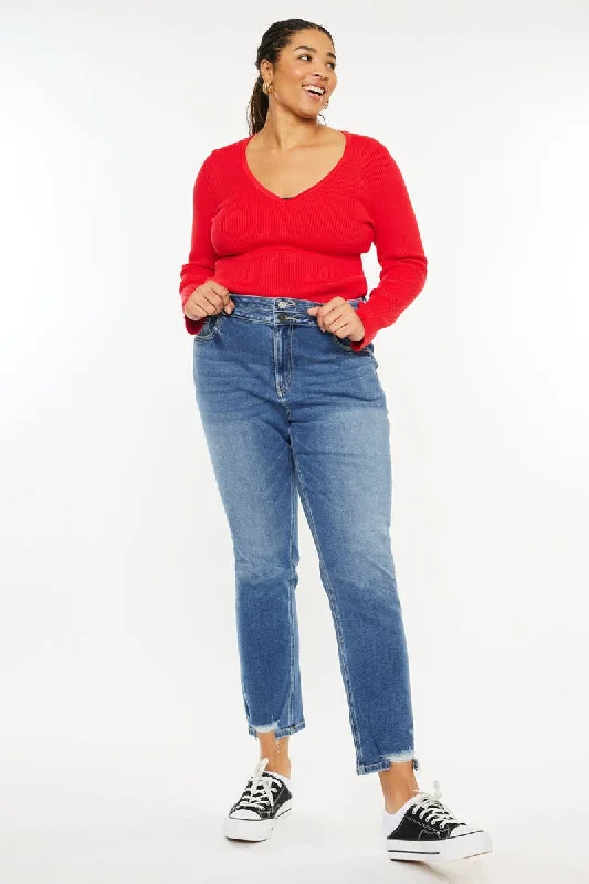 Can't Miss Kan Can Curvy Slim Straight- petite length