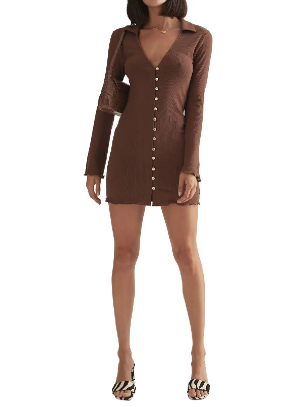 Blowout Sale Kendall Dress Chocolate