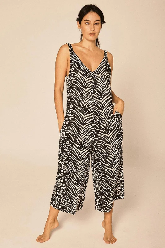 Huge Discounts Linen Mica Jumpsuit