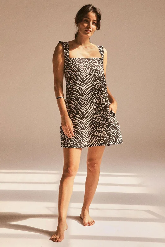 Final Clearance Linen Vale Dress