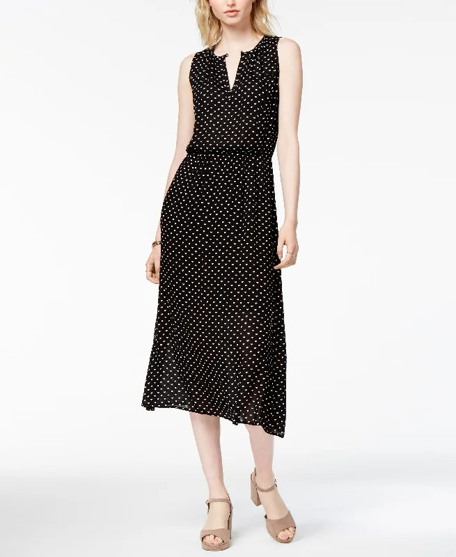 Hot Deal Maison Jules Heart Print Midi Dress