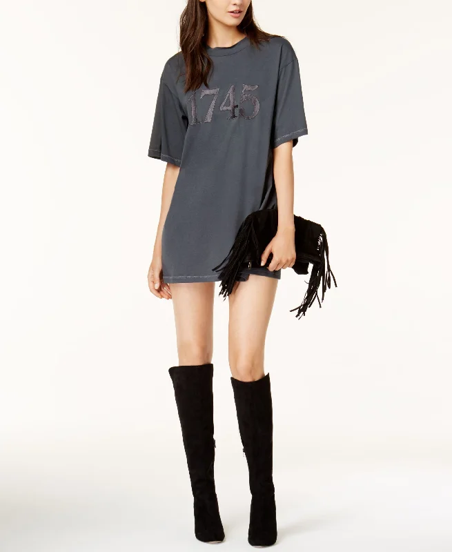 Savings Spectacular Minkpink 1745 Cotton Oversized T-Shirt Dress