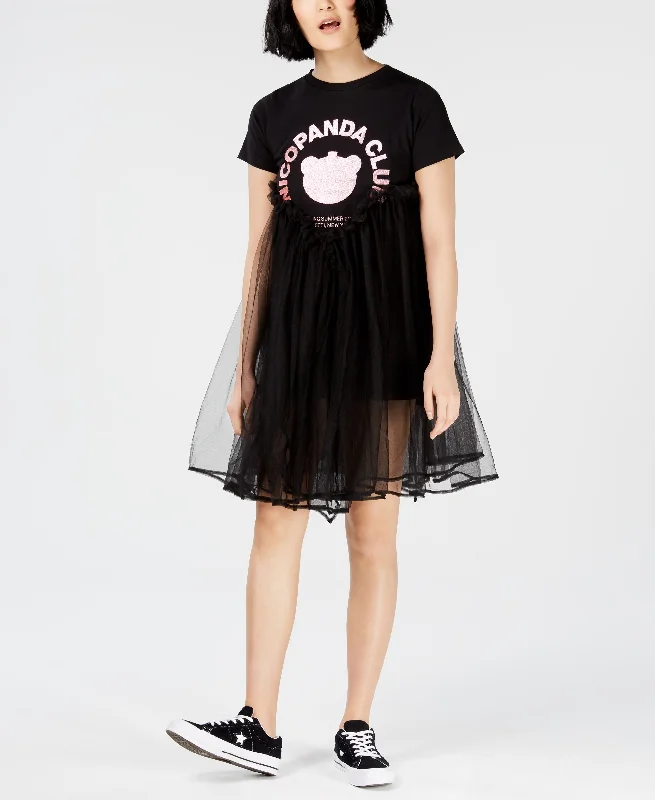 Special Price Nicopanda Tulle T-Shirt Dress