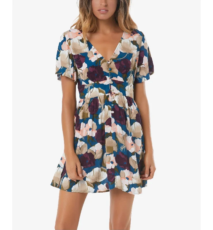 Price Drop Oneill Juniors Shayna Crinkled Printed Dress