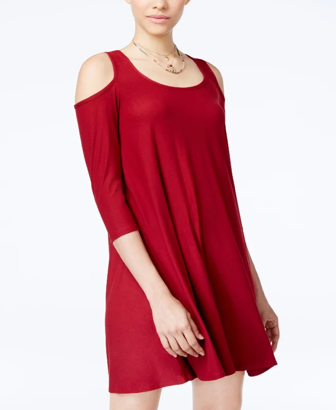 Price Drop Juniors' Cold-Shoulder Dress