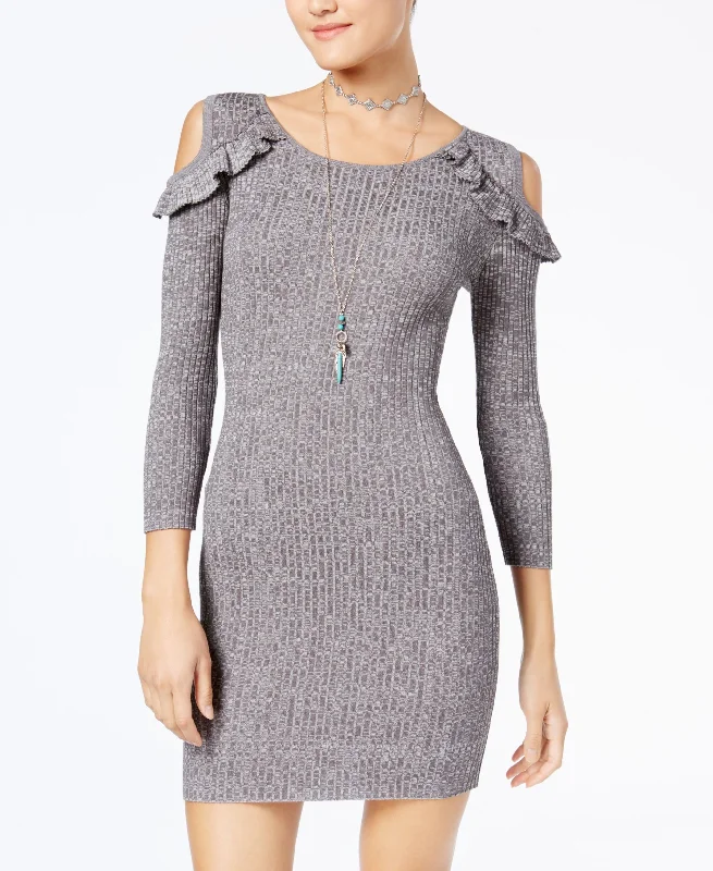 Bargain Prices Planet Gold Juniors Cold Shoulder Sheath Dress