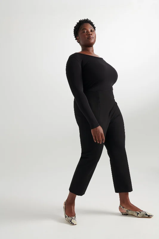 Stock Clearance Ponte Merit Pants - Black