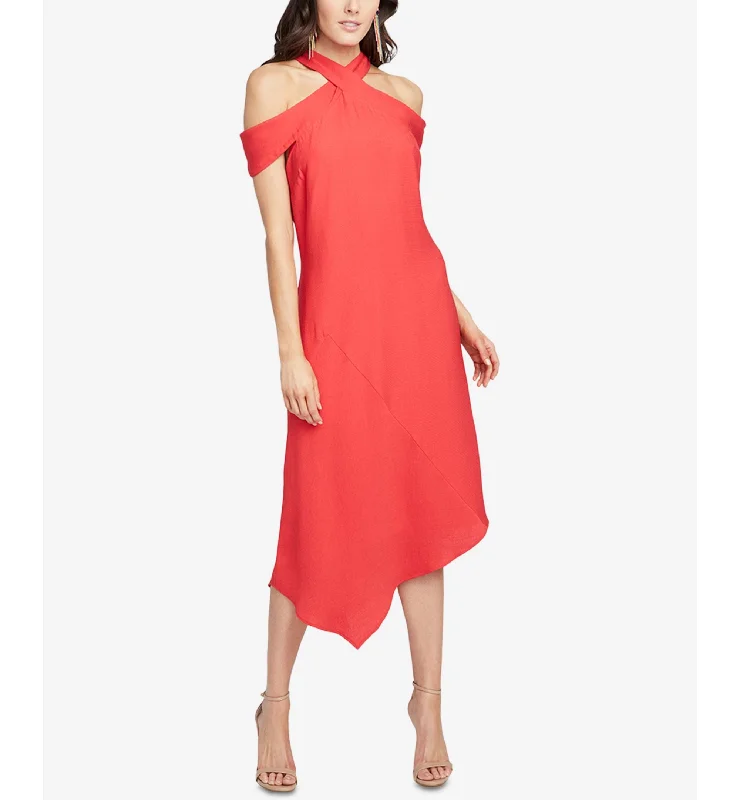 Daily Deals Rachel Rachel Roy Capri Drape Cold Shoulder Dress