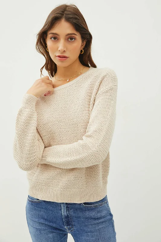 Limited Edition Oatmeal Bliss Waffle Knit