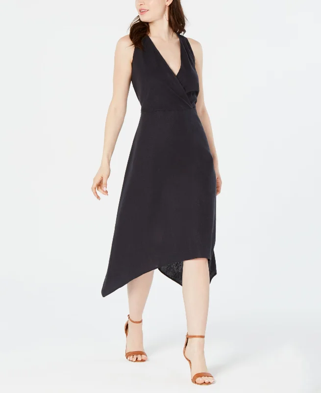 Act Fast Surplice Dress