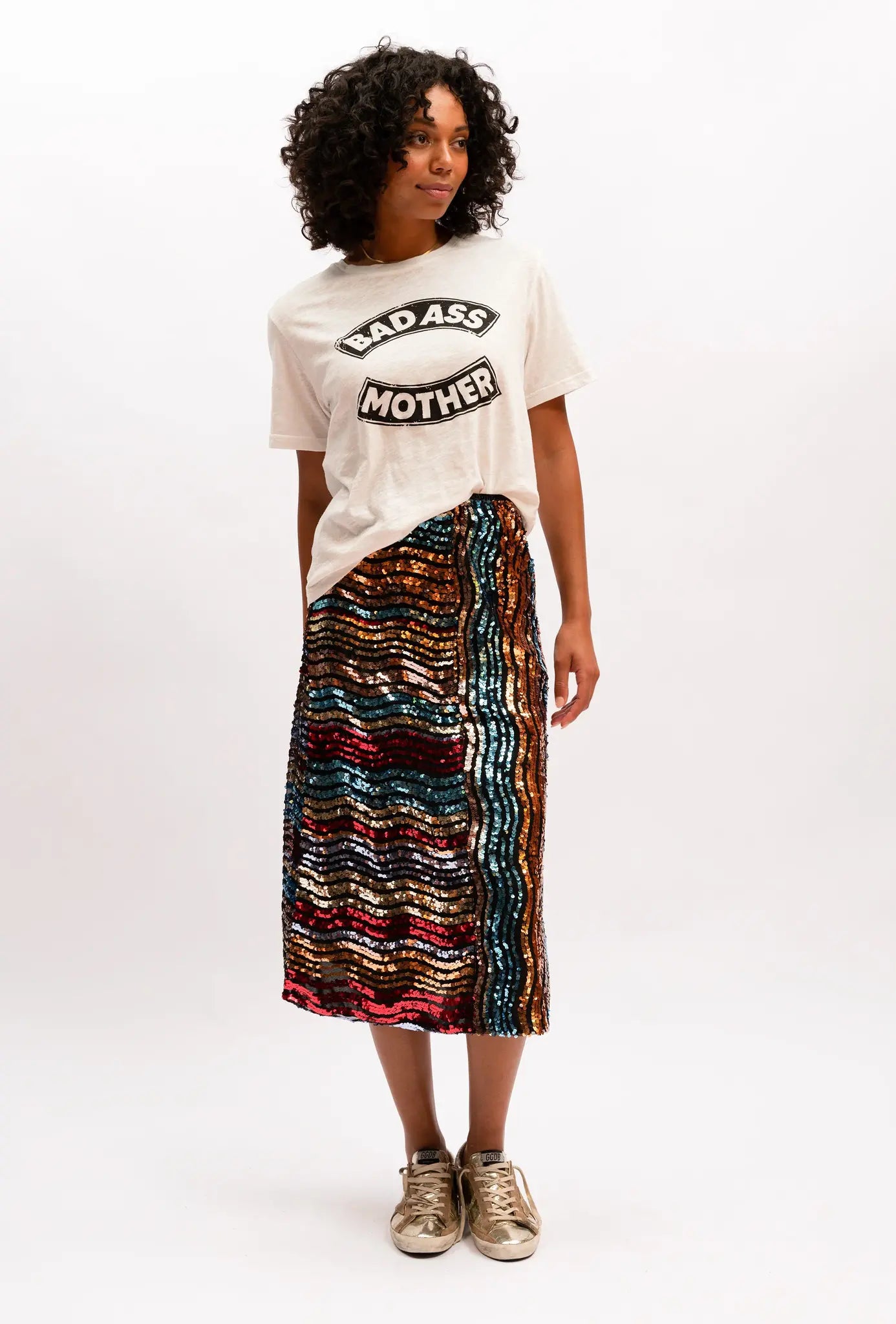 Super Bargain We Are The Others Sonia Sequin Skirt | Multi