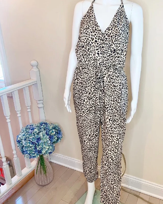 Must-Have Deals strappy leopard jumpsuit