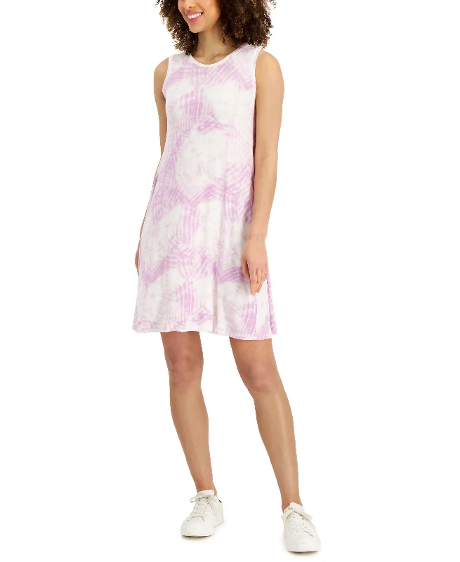 Lowest Price Style & Co Womens Tie Dyed Flip Flop Dress