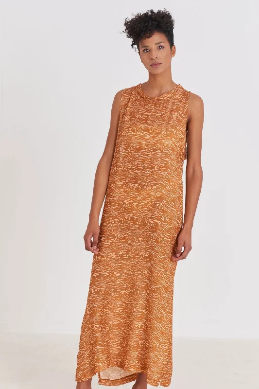 Now or Never Silk Tee Dress