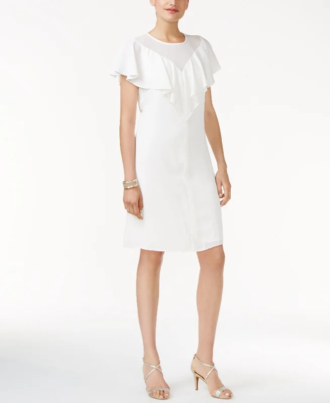 Price Fest Thalia Sodi Flounce Shift Dress