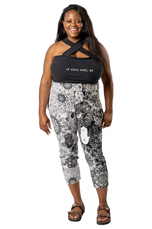 Price Reduction The Mandala Crop Trouser