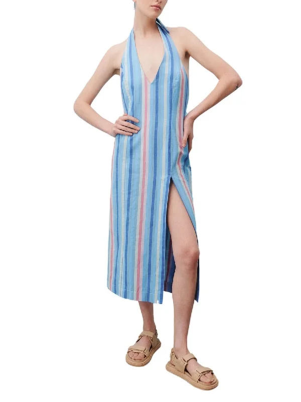 Deal Alert Tide Halter Dress