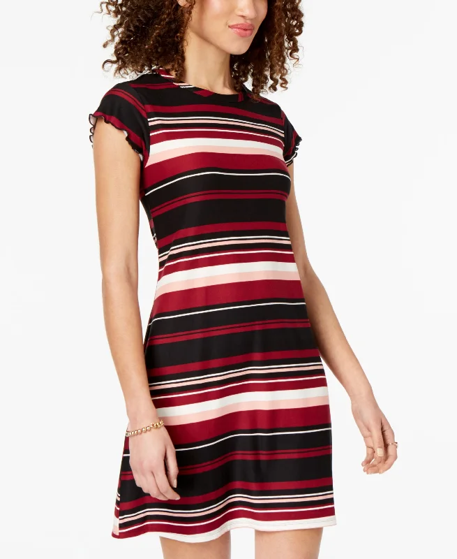 The Best Prices Ultra Flirt Juniors Striped T-Shirt Dress