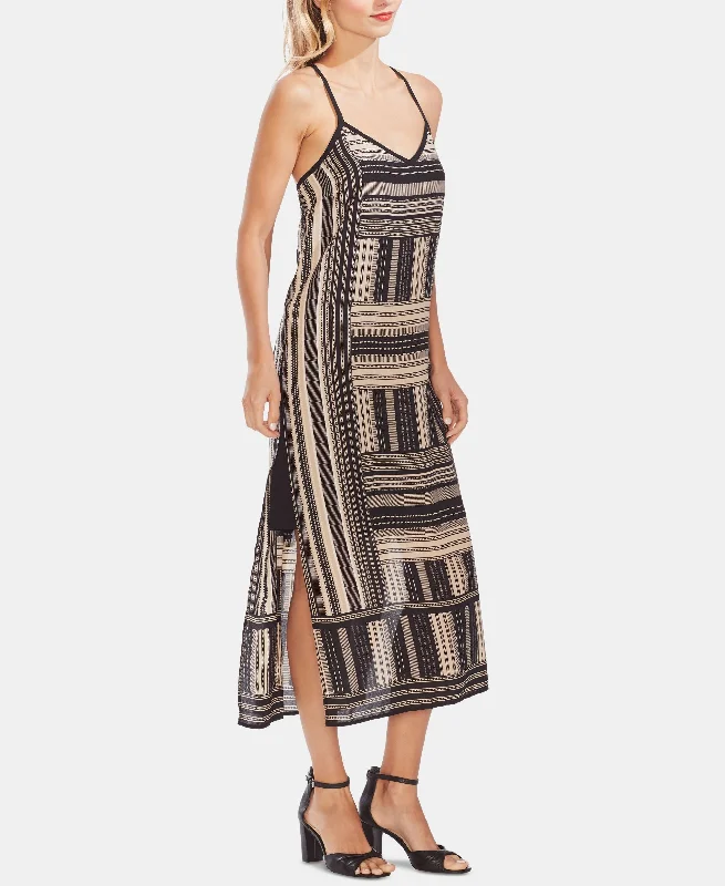 Crazy Deals Vince Camuto Printed Cross Back Dress