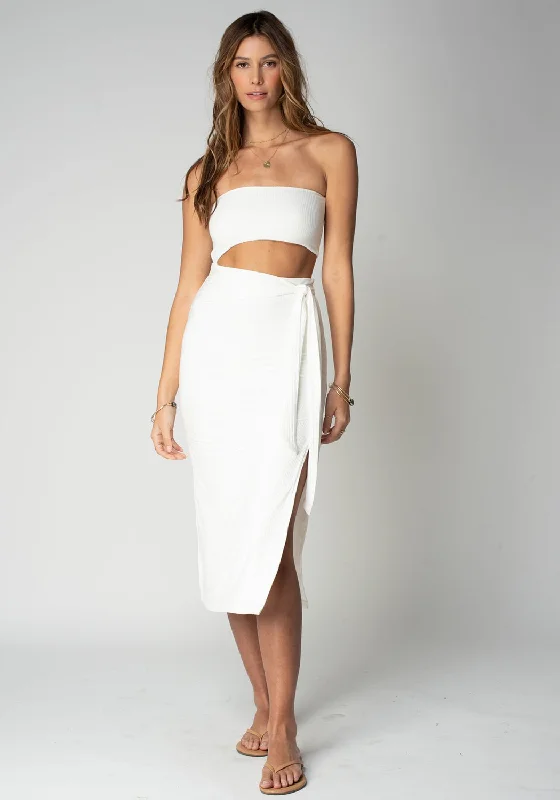 Hot Deal WIDE RIB BAJA NIGHTS CUT OUT DRESS