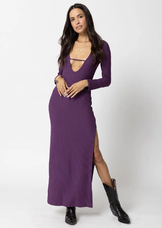 Bargain Prices WIDE RIB I PROMISE MAXI DRESS