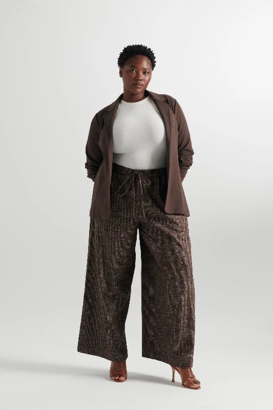 Take Advantage Wool Andy Pants - Coffee